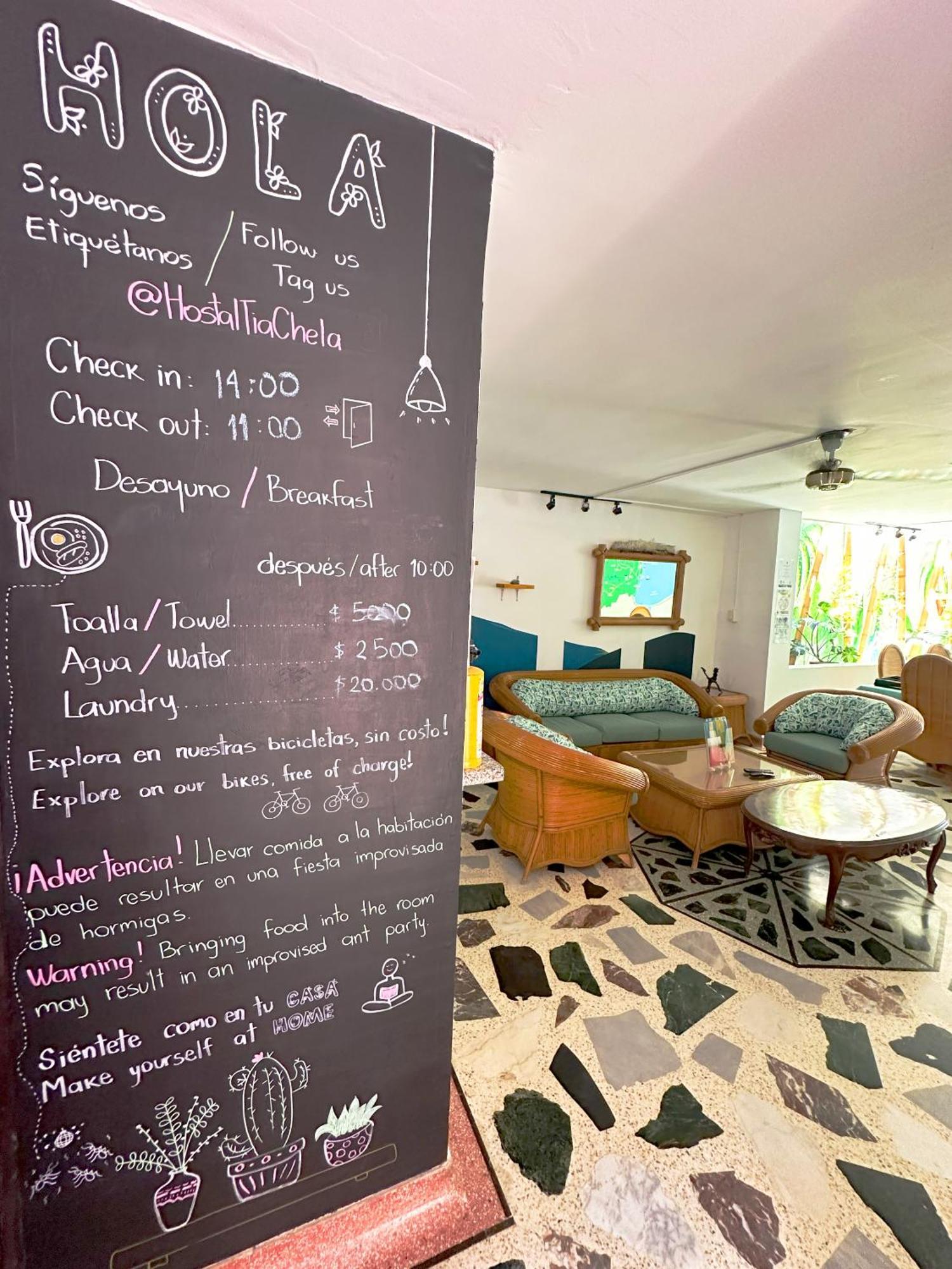 Tia Chela Hostel Santa Marta  Zewnętrze zdjęcie